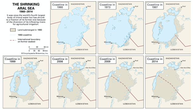 ARAL SEA (CENTRAL ASIA)